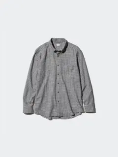 XS フランネルシャツ/チェック/ボタンダウン