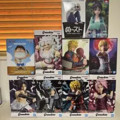 ナルト ワンピース H×H 鬼滅 プライズフィギュアぬいぐるみ 11体まとめ売り