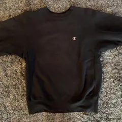 [超希少]90’s リバースウィーブ ブラック 刺繍タグ チャンピオン大幅値下げ