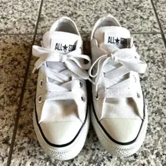 ALL STAR ホワイト スニーカー ローカット　24.0