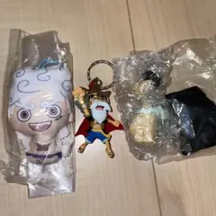 ワンピース　ルフィ　マスコット　フィギュア　キーホルダー　ニカ　一番くじ