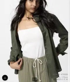 ユニクロ　エアリズムコットンブラチューブトップ