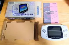 任天堂 GBA本体 ゲームボーイアドバンス本体 白 Nintendo 希少 - メルカリ