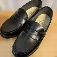 ハルタ キッズ 黒 ローファー フォーマルシューズ