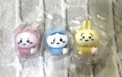 ちいかわ ソフビパペットマスコット ハチワレ うさぎ パジャマ