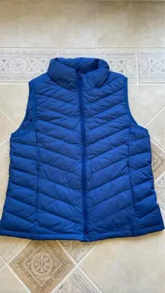【新品・未使用】DoCLASSE ドゥクラッセ◆ ベスト ブルー L