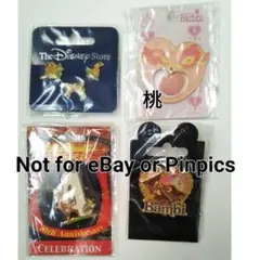 ディズニー ディズニーストア バンビ サンパー ピンバッジ とんすけ ピン