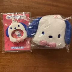 はぴだんぶい　くじ　ポチャッコ　マスコット　2点セット