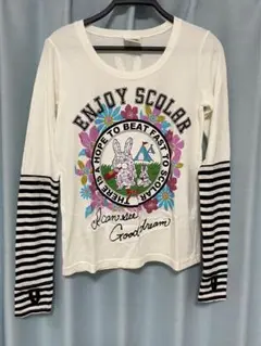 scolar スカラー 長袖Tシャツ