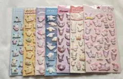 ダイソー DAISO ぷくっとシール サンリオ 7枚