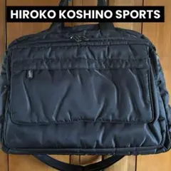 美品✴︎HIROKO KOSHINO SPORTS✴︎ボストンバッグ✴︎ブラック