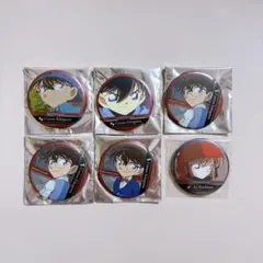 名探偵コナン コナンプラザ ジュエリー缶バッジ 江戸川コナン 灰原哀 6個セット