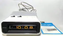 未使用品 Sankyo ザックス デジタル時計 目覚まし時計 昭和レトロ