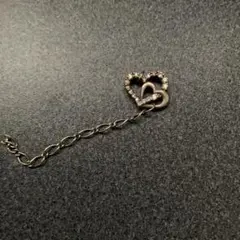 あ*郎様 ハート型ストーンチャーム(刻印あり)ジャンク