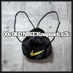 00s OLD NIKE knapsack big swoosh y2kのサムネイル
