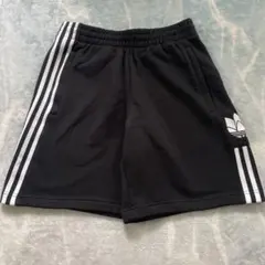 adidas ショートパンツ 裏起毛 L