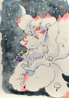 よるるるるるるる　9/8 10（原画）ポストカードのみ