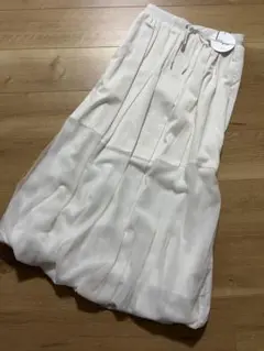 新品☆ヤマダヤ LASUD/ラシュッド 異素材切替バルーンスカート☆スコットのサムネイル
