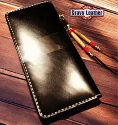 Gravy Leather ネイティブ 長財布 栃木サドルレザー ヌメ革オーダー