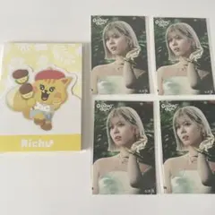 NiziU リクちゃん　メモ帳とステッカーセット