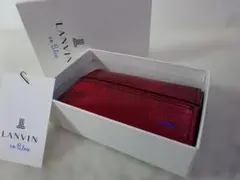 【新品/本物】LANVIN en Bleu 小銭入れ/赤 ￥7,700-