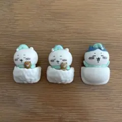 ちいかわ ハチワレ すやすや マスコット　３点