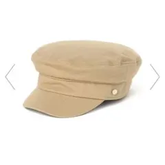 BEAMS HEART 帽子　レディース　キャスケット　キャメル