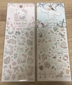 サンリオ　たけいみき　シール ハローキティ シナモロール