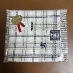 POLO チェック柄 ハンカチ リボン付き