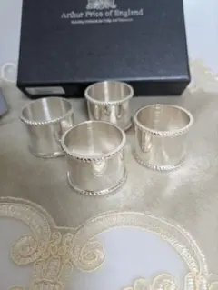 フランス クリストフル ヴィンテージ 八角 シルバープレートキャンドル