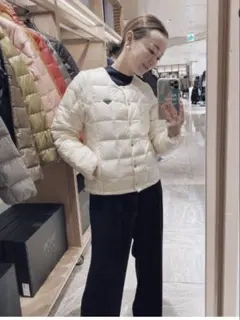 TAIONEXTRA タイオン エクストラダウンジャケット3Way S ホワイト