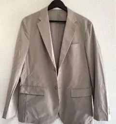 ユニクロ感動ジャケットコットンライクL 美品