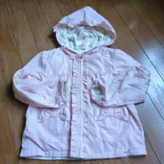 ピンク フード付きジャケット 100cm~120cm