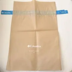 Columbia ショップ袋 ベージュ　不織布　ショッパー　ギフト　プレゼント