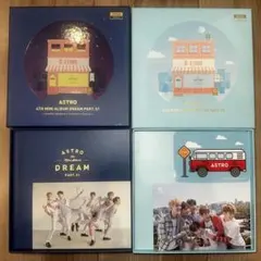 開封済 ASTRO Dream Part.01 ドリパ 2形態 セット ポスカ