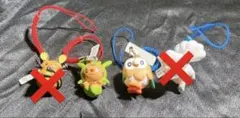 ポケモン 根付けマスコット ＸＹ ハリマロン モクロー ガチャ