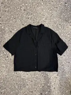 ZARA 半袖シャツ ブラック Mサイズ