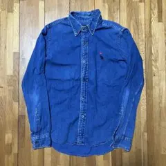 Bohemians ボヘミアンズ デニムBDシャツ カブトムシ ハート