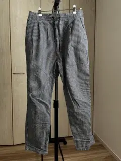 ストライプ イージーパンツ