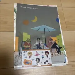 ミセス 一番くじ H賞 クリアファイル&ステッカー ビターバカンス