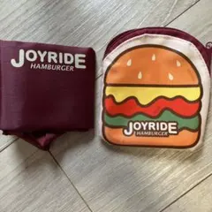 JOYRIDE HAMBURGER エコバッグ ポーチ付き