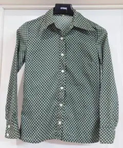 昭和レトロ　トップス　レディース　シャツ　ブラウス　70年代　ヴィンテージ