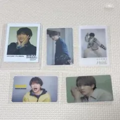 なにわ男子　藤原丈一郎 トレカ　まとめ　セット　 5点セット　 特典