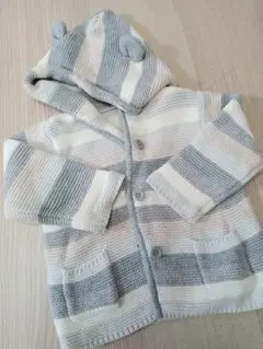 baby GAP クマ耳カーディガン