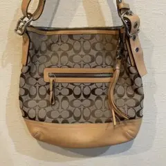 コーチ モノグラム ショルダーバッグ　COACH