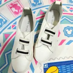 HEAL ME ホワイト スニーカー 23.5cm
