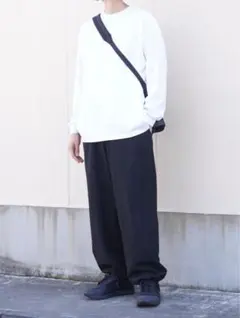 Graphpaper グラフペーパー ロンT L/S oversized tee