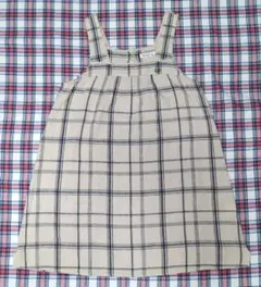 サマンサモスモス SA刺繍 チュニックワンピース 麻混 チェック柄 SM2のサムネイル