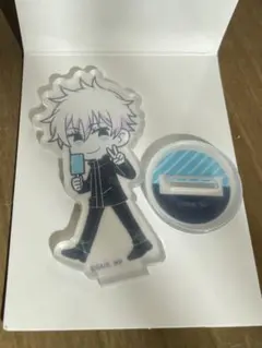 呪術廻戦　五条悟　アクリルスタンド　ダイソー