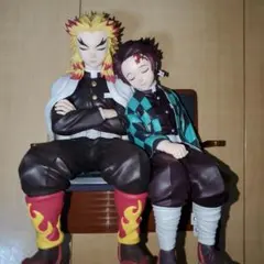 竈門炭治郎＆煉獄杏寿郎 「一番くじ 鬼滅の刃 ～繋いだ軌跡～」 B賞 フィギュア